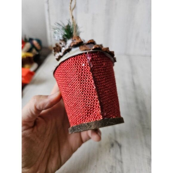 Unique birdhouse wooden acorn AS IS ornament tree - Picture 4 of 9